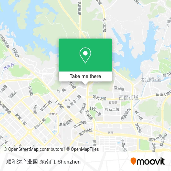 顺和达产业园-东南门 map