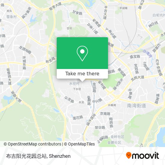 布吉阳光花园总站 map