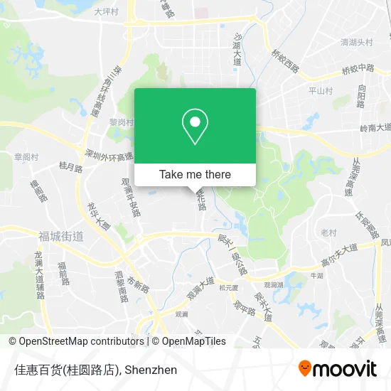 佳惠百货(桂圆路店) map