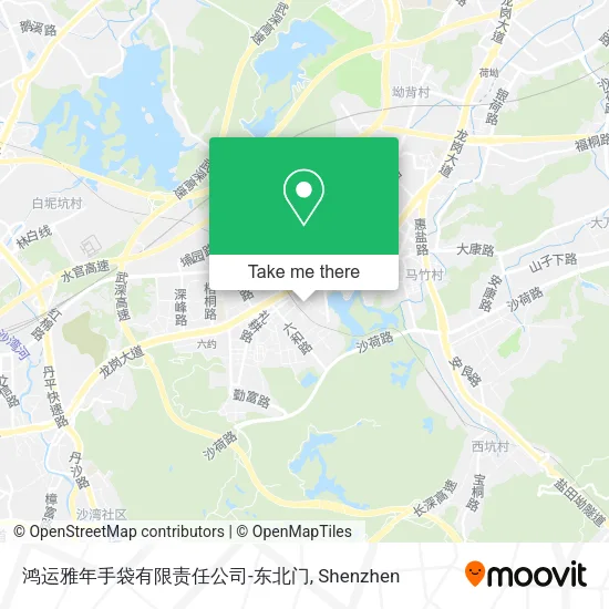 鸿运雅年手袋有限责任公司-东北门 map