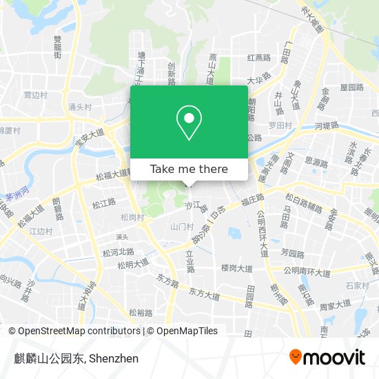 麒麟山公园东 map