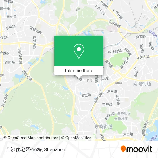 金沙住宅区-66栋 map