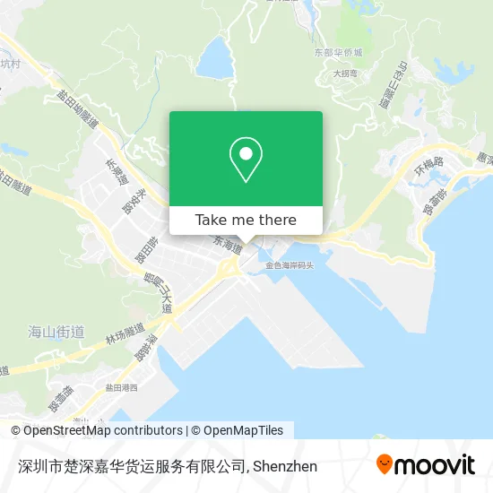 深圳市楚深嘉华货运服务有限公司 map