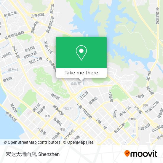 宏达大埔面店 map