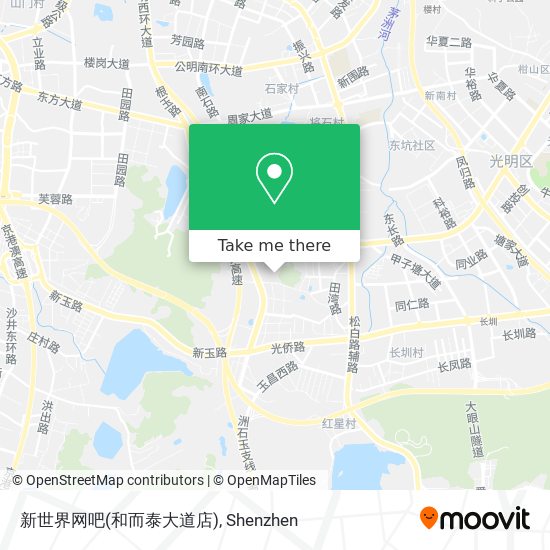 新世界网吧(和而泰大道店) map