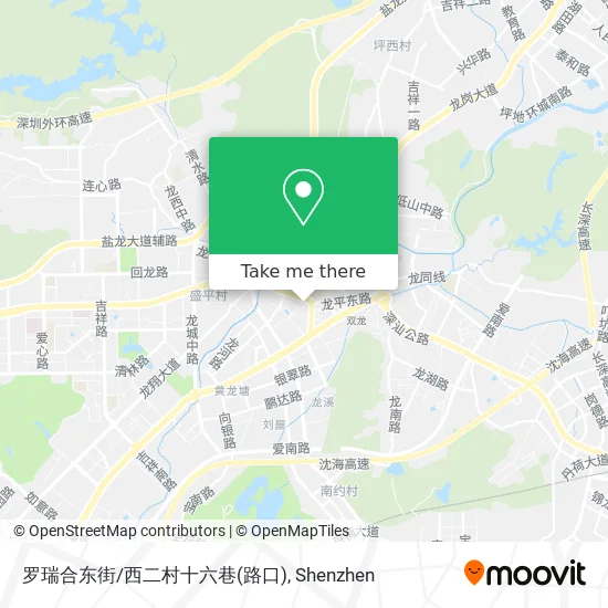 罗瑞合东街/西二村十六巷(路口) map