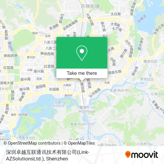 深圳卓越互联通讯技术有限公司(Link-AZSolutionsLtd.) map