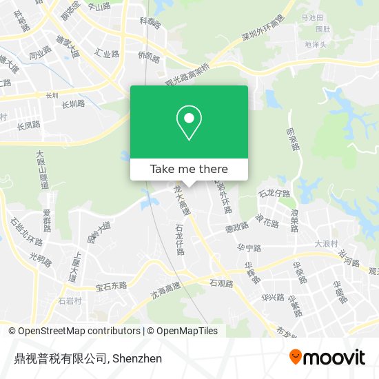 鼎视普税有限公司 map