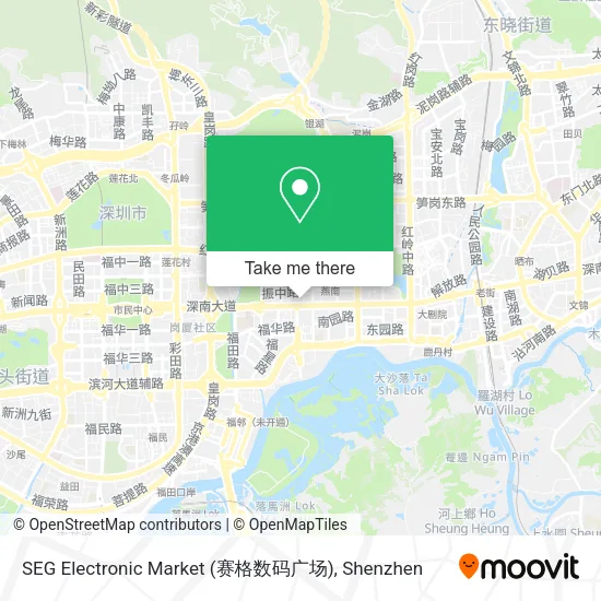 SEG Electronic Market (赛格数码广场) map