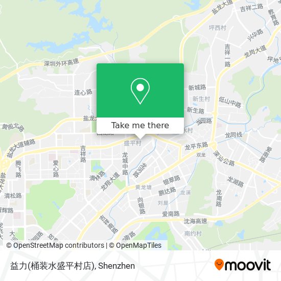益力(桶装水盛平村店) map