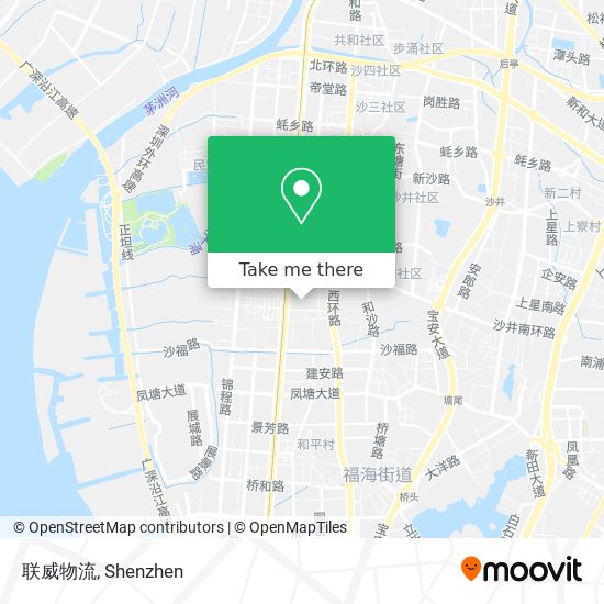 联威物流 map