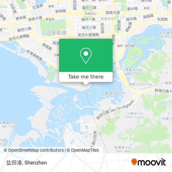 盐田港 map