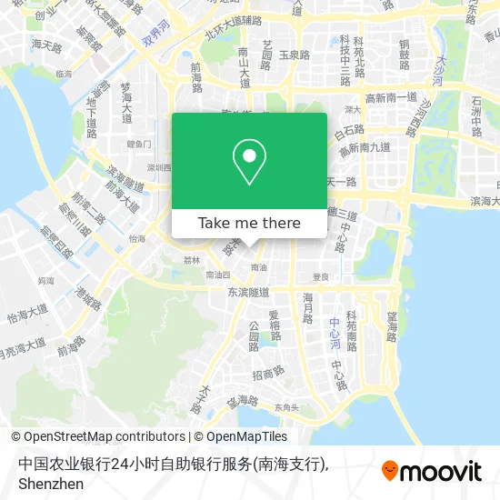 中国农业银行24小时自助银行服务(南海支行) map