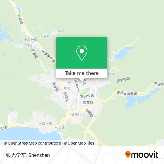 银光学车 map
