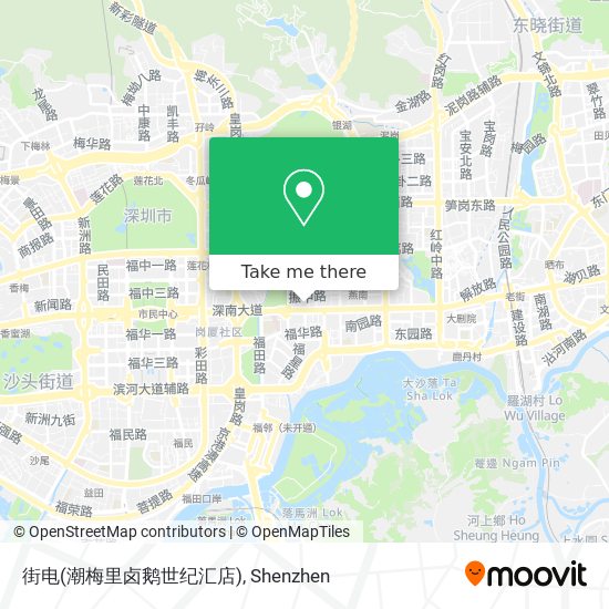 街电(潮梅里卤鹅世纪汇店) map
