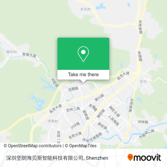 深圳坚朗海贝斯智能科技有限公司 map