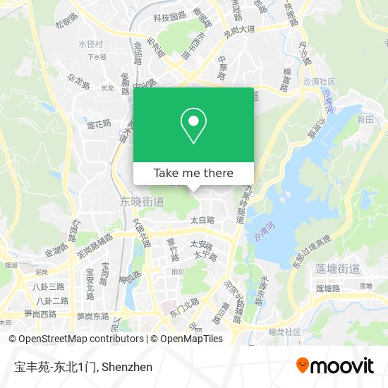 宝丰苑-东北1门 map