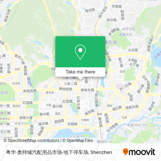 粤华·奥特城汽配用品市场-地下停车场 map