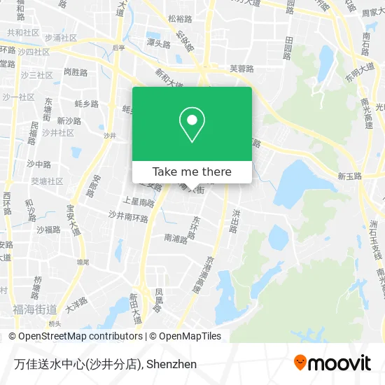 万佳送水中心(沙井分店) map