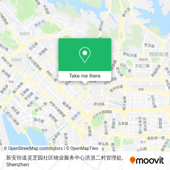 新安街道灵芝园社区物业服务中心洪浪二村管理处 map