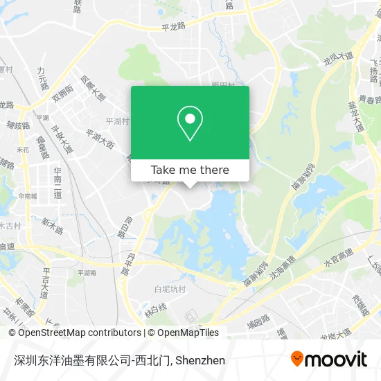 深圳东洋油墨有限公司-西北门 map