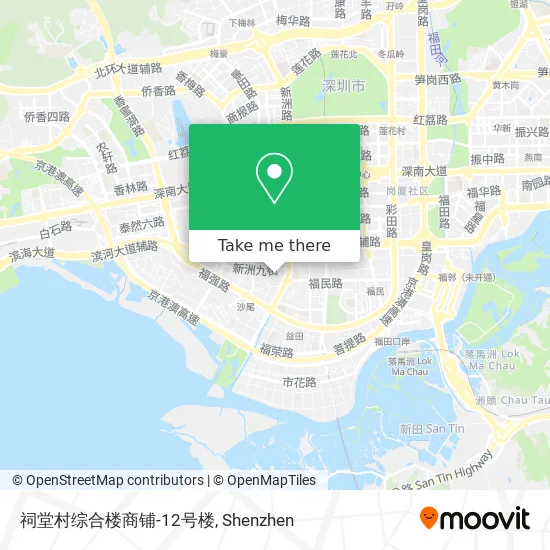 祠堂村综合楼商铺-12号楼 map