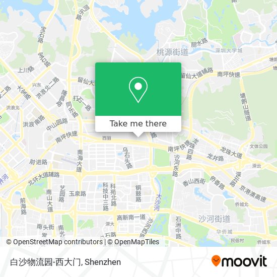 白沙物流园-西大门 map