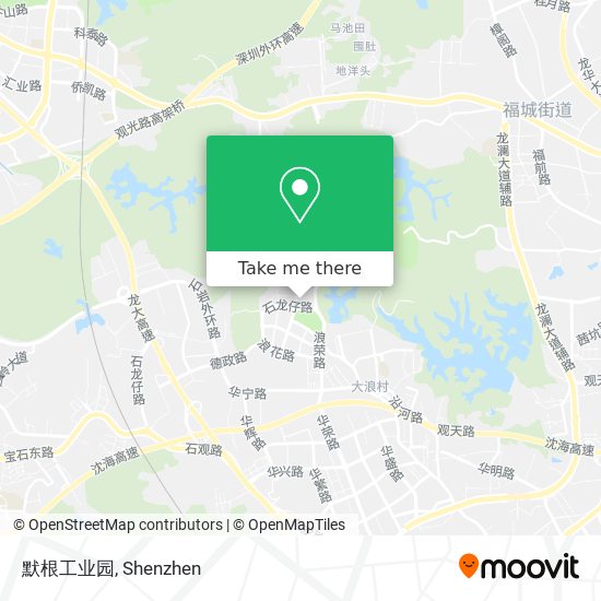 默根工业园 map