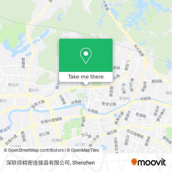 深联得精密连接器有限公司 map