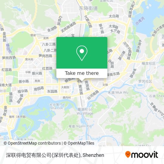 深联得电贸有限公司(深圳代表处) map