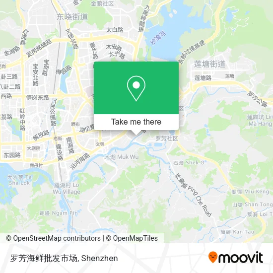 罗芳海鲜批发市场 map