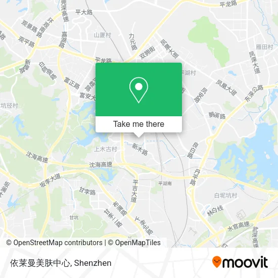 依莱曼美肤中心 map