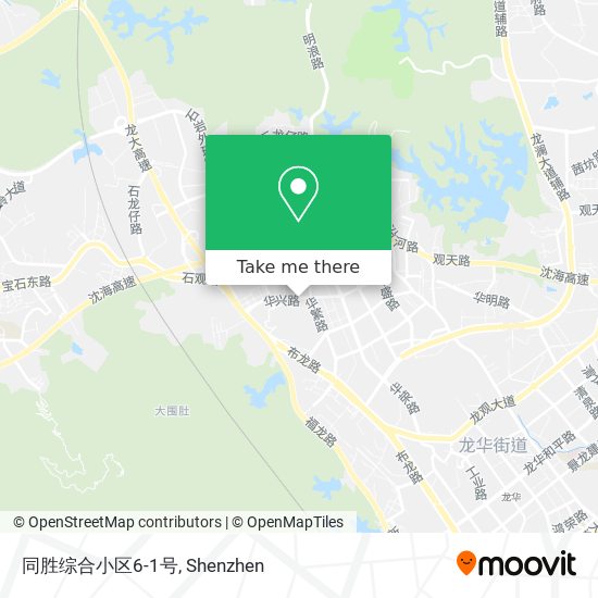 同胜综合小区6-1号 map