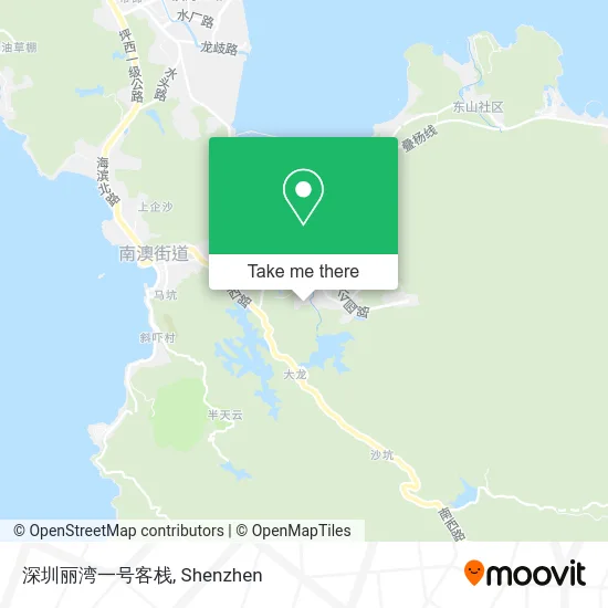 深圳丽湾一号客栈 map