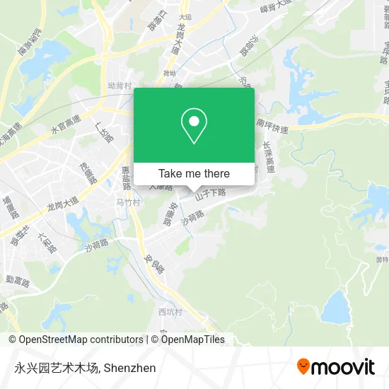 永兴园艺术木场 map
