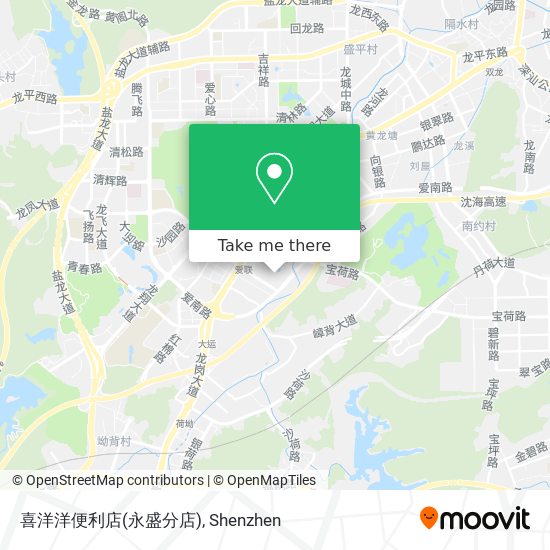 喜洋洋便利店(永盛分店) map