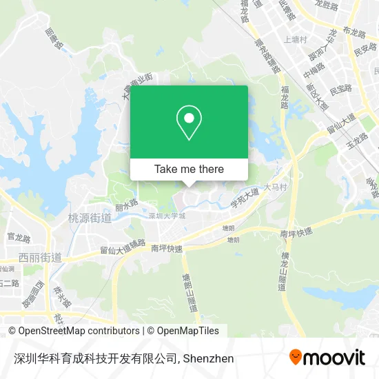 深圳华科育成科技开发有限公司 map