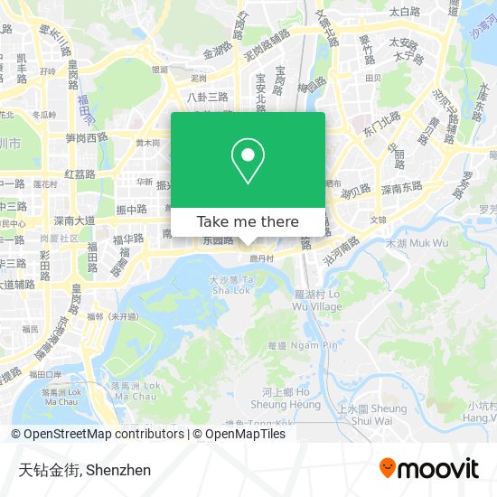 天钻金街 map