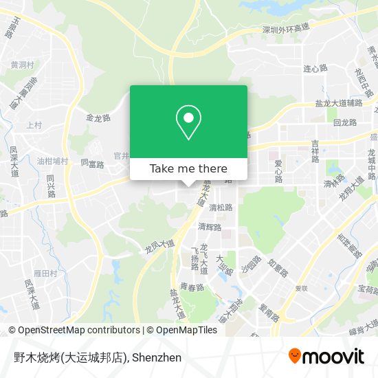 野木烧烤(大运城邦店) map