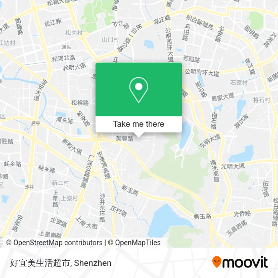 好宜美生活超市 map