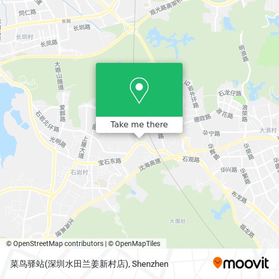 菜鸟驿站(深圳水田兰姜新村店) map