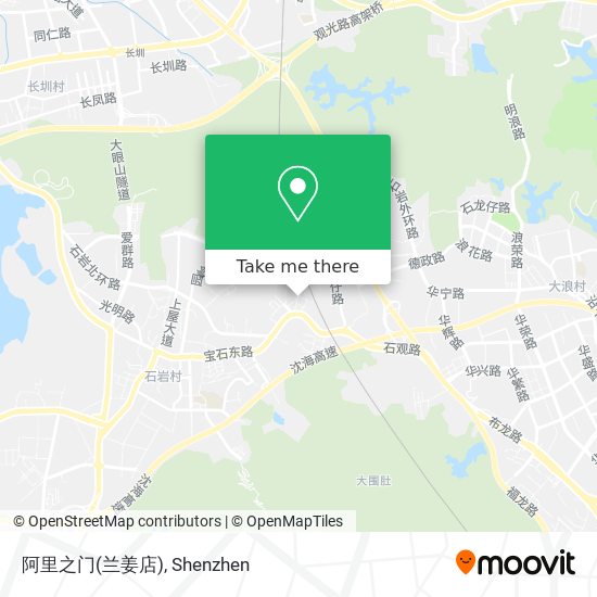 阿里之门(兰姜店) map