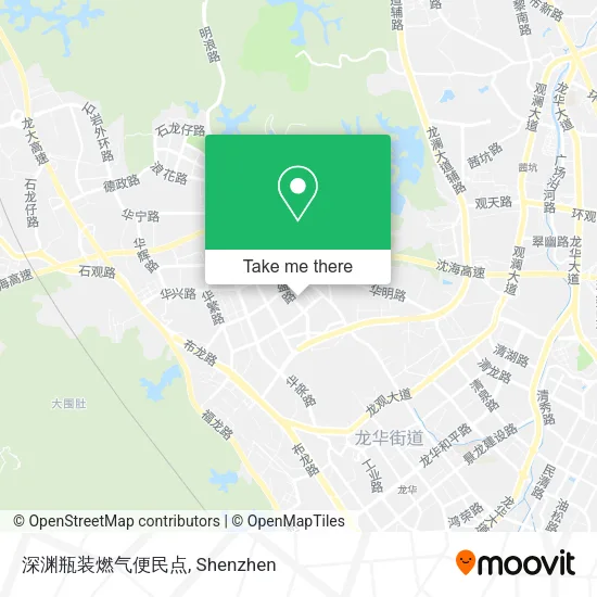 深渊瓶装燃气便民点 map