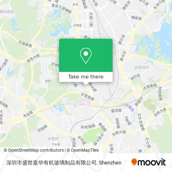 深圳市盛世嘉华有机玻璃制品有限公司 map