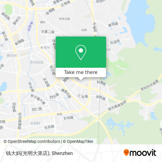 钱大妈(光明大第店) map
