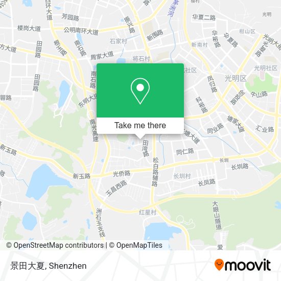 景田大夏 map