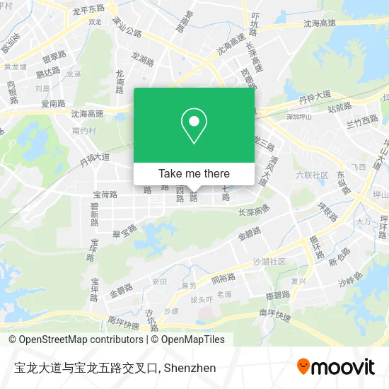 宝龙大道与宝龙五路交叉口 map