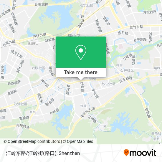 江岭东路/江岭街(路口) map