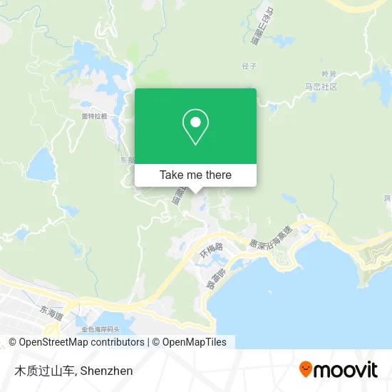 木质过山车 map