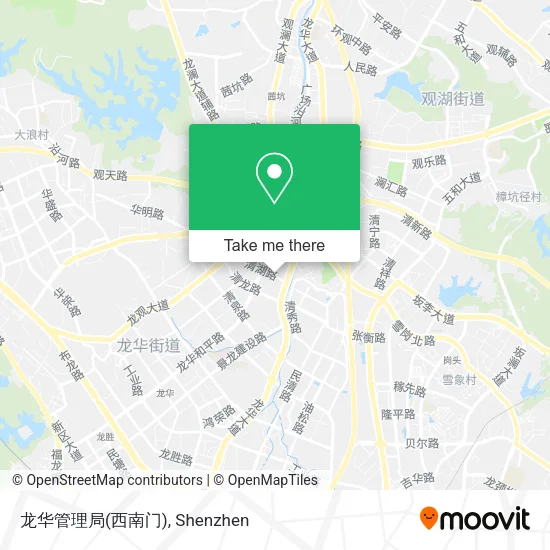 龙华管理局(西南门) map